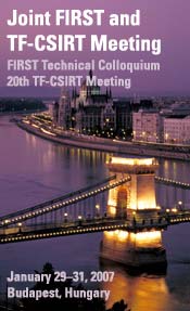 Joint FIRST and TF-CSIRT Meeting