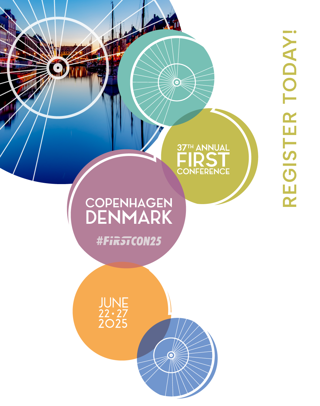 Save the Date! Fortresses of the Future, Building Bridges Not Walls: 37th Annual FIRST Conference, Copenhagen (DK), June 22-27, 2027.