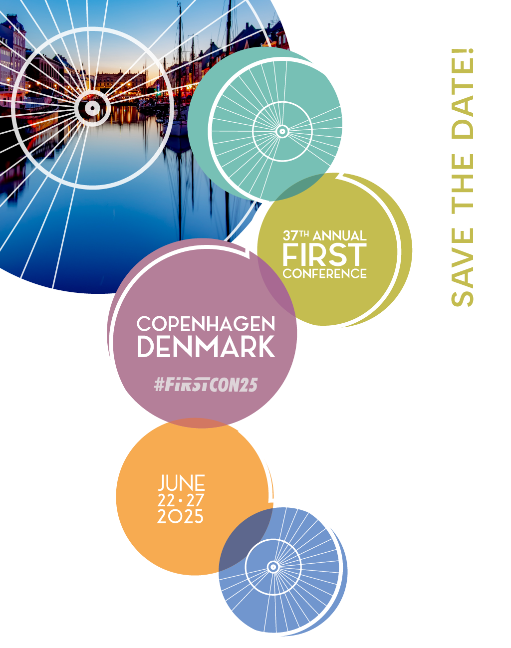 Save the Date! Fortresses of the Future, Building Bridges Not Walls: 37th Annual FIRST Conference, Copenhagen (DK), June 22-27, 2027.