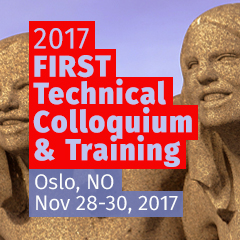 Oslo 2017 FIRST Technical Colloquium & Training
