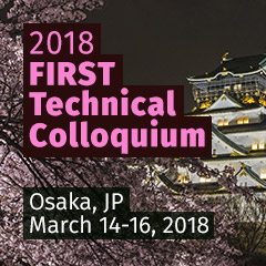 Osaka 2018 FIRST Technical Colloquium, Osaka, JP