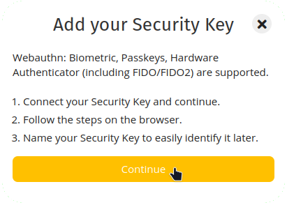 Security Keys