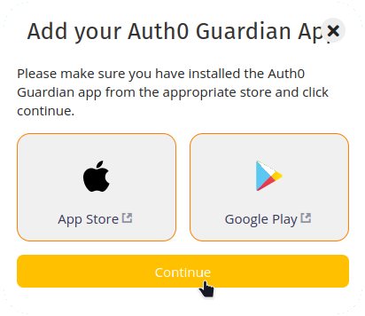 Auth0 Guardian App Install